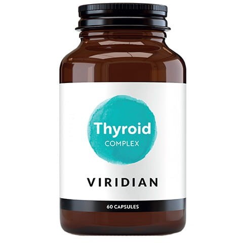 Tarczyca Kompleks + Jod Thyroid Complex 60 kapsułek Viridian